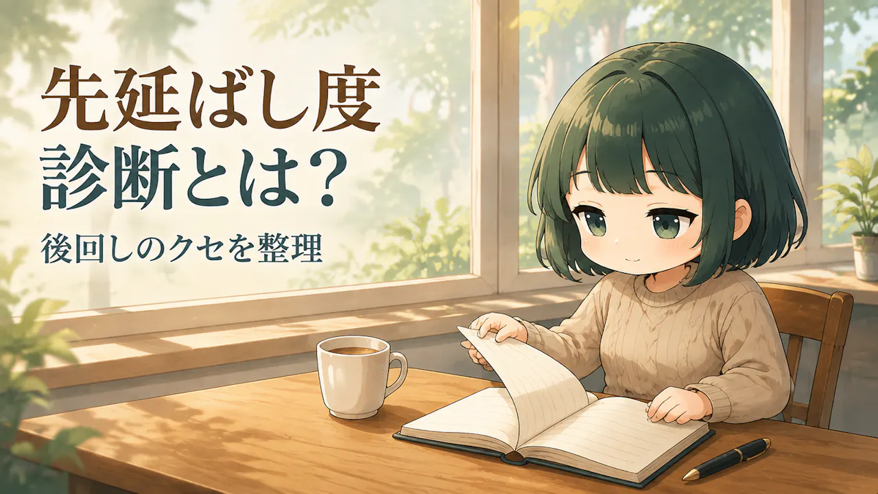 先延ばし度診断とは？