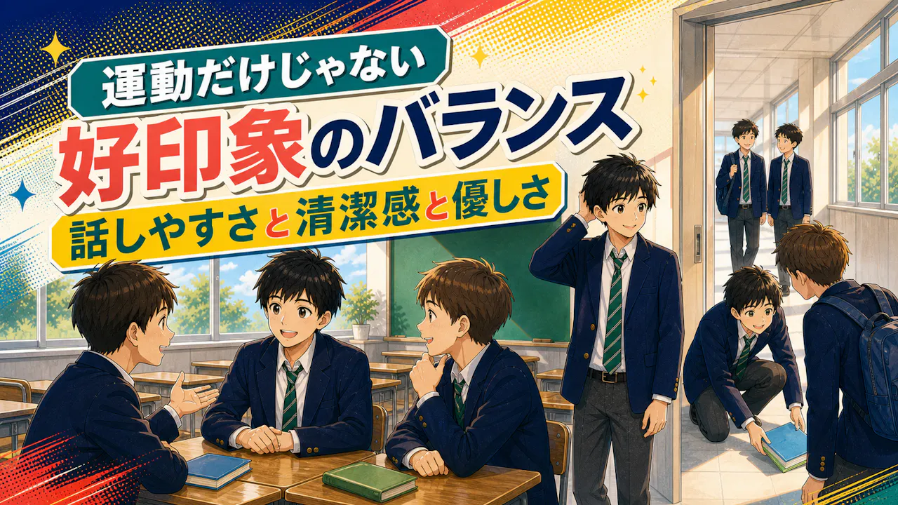中学生男子のモテ度は運動や陽キャだけで決まらない