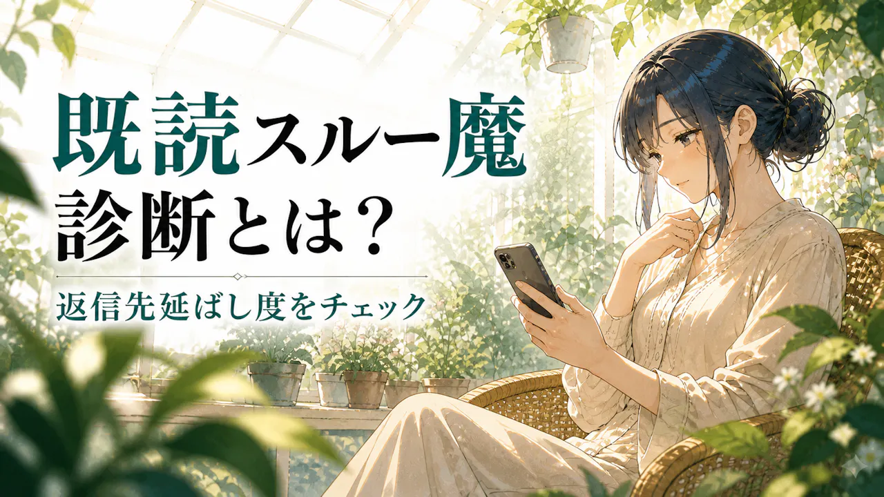既読スルー魔診断とは？