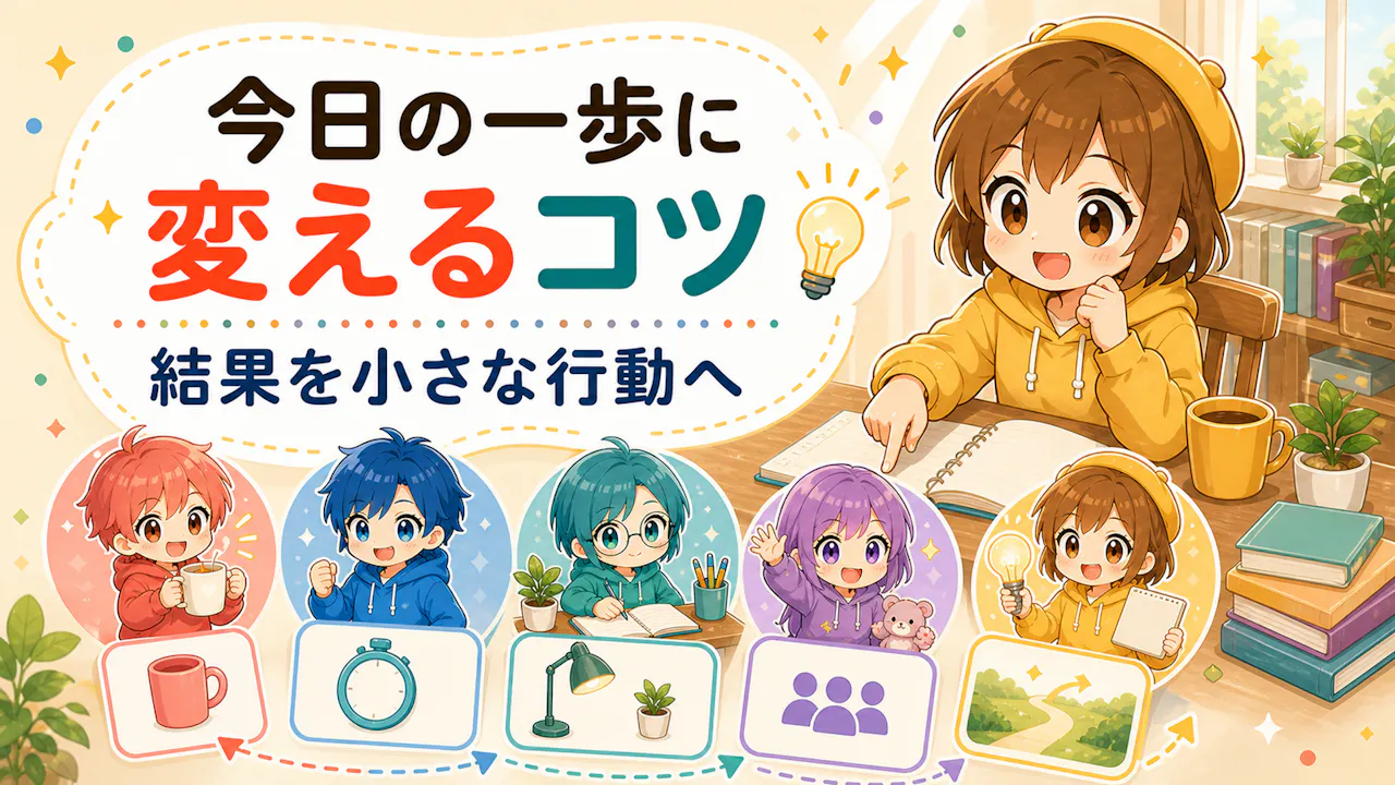 診断結果を今日の行動に使うコツ