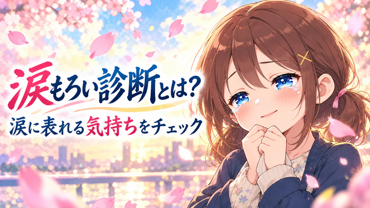 涙もろい診断とは？