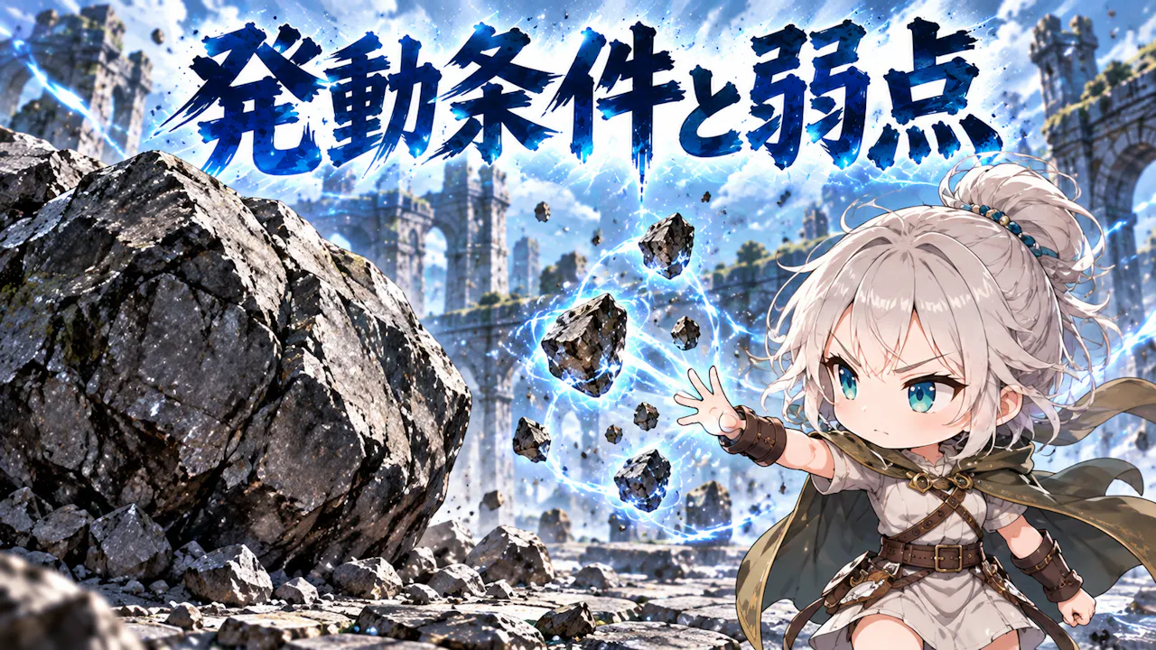 能力の発動条件と弱点