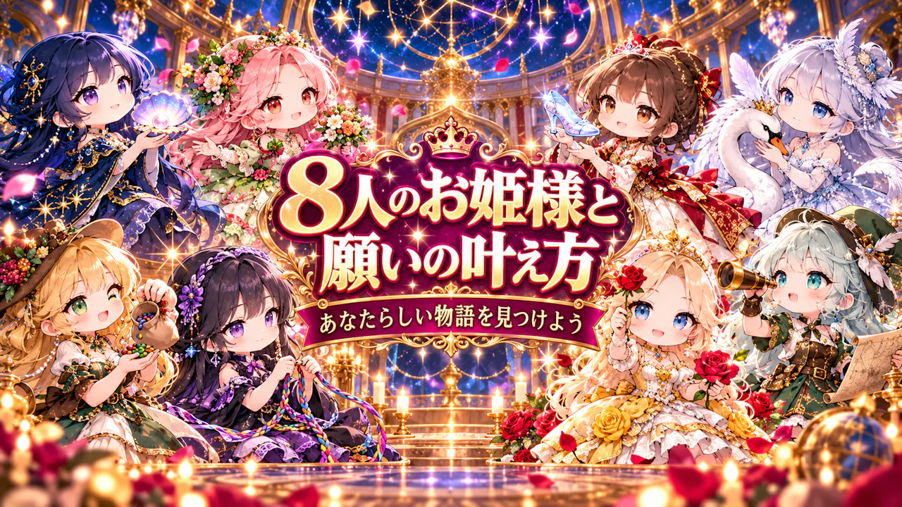 8人のお姫様と願いの叶え方