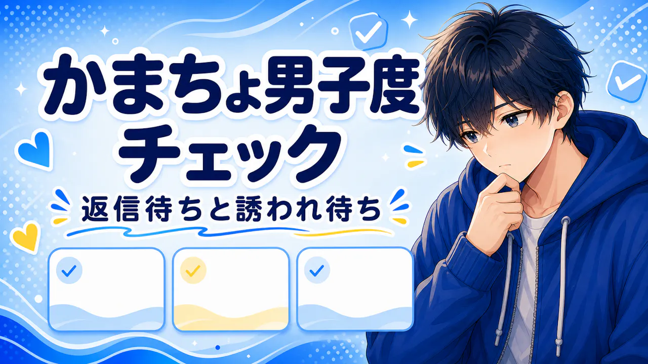 あなたのかまちょ男子度をチェック