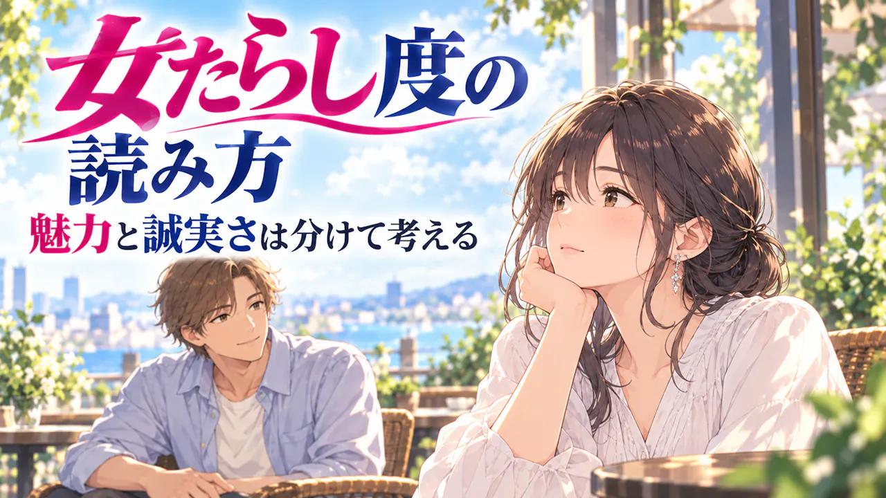 女たらし度の結果をどう読む？