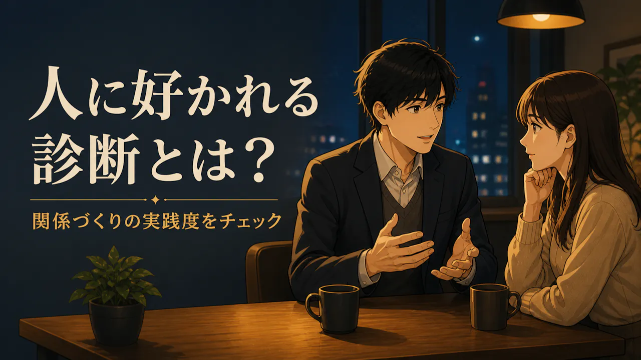 人に好かれる診断とは？