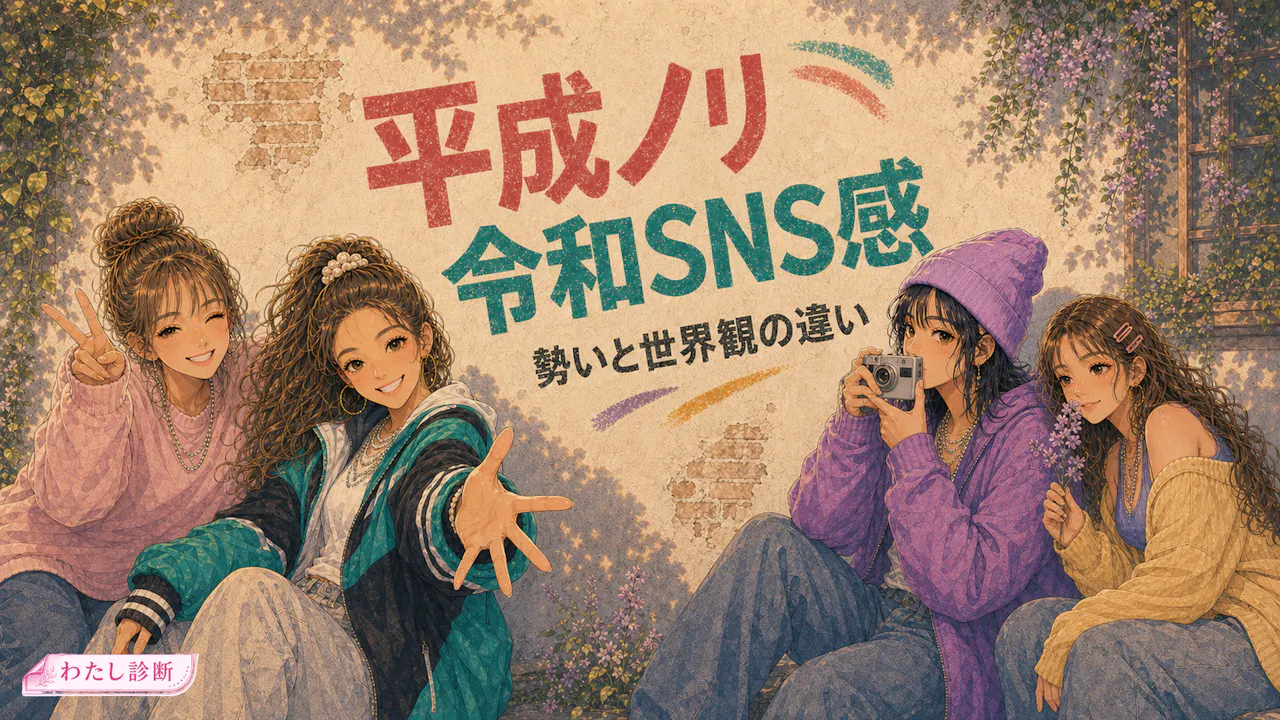 平成ノリと令和SNS感の違い