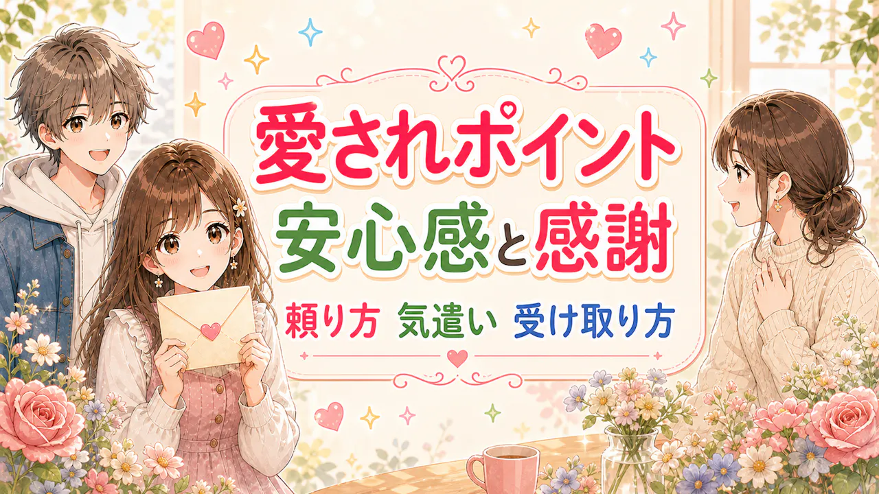 愛されやすい人に見えやすい特徴