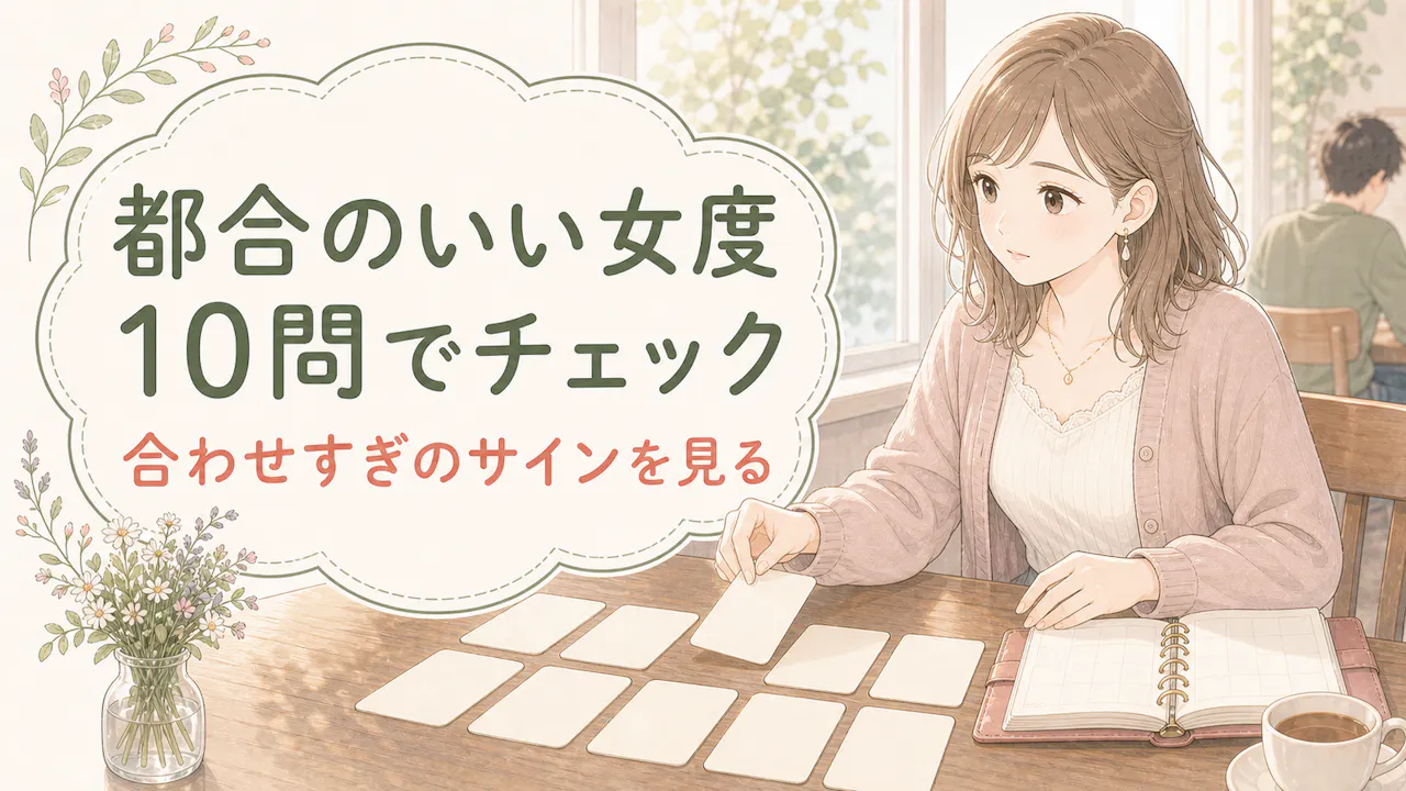 あなたの都合のいい女度をチェック