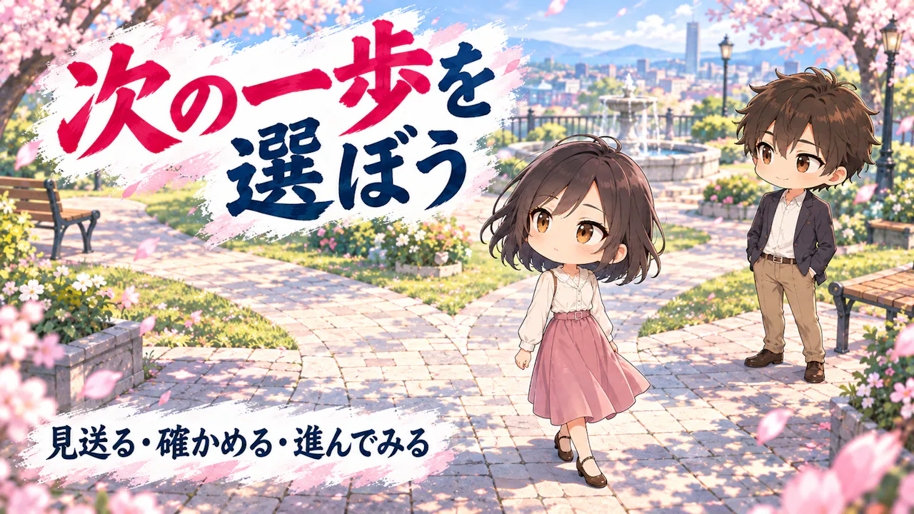 結果から次の一歩を選ぶには