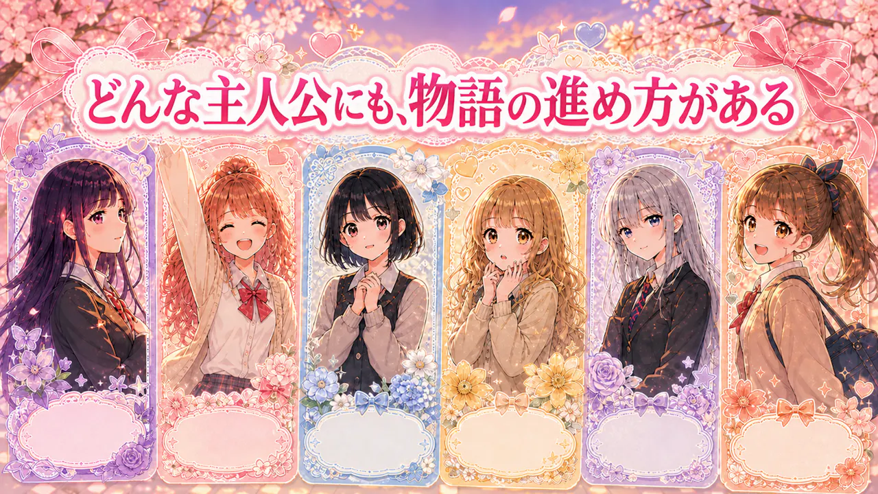 どんな主人公にも、物語の進め方がある