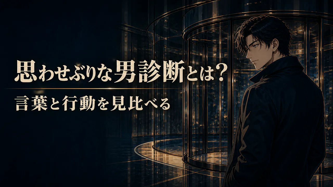 思わせぶりな男診断とは？