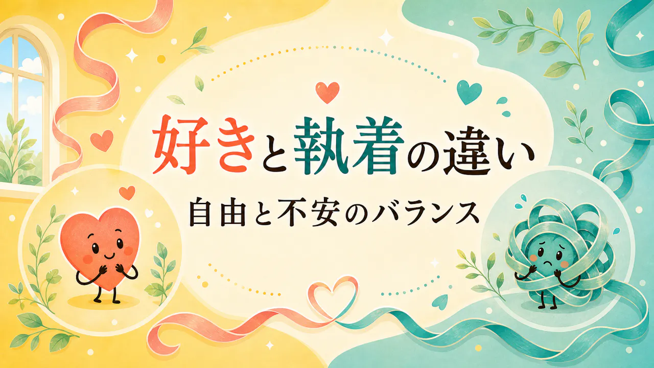 好きと執着の違い