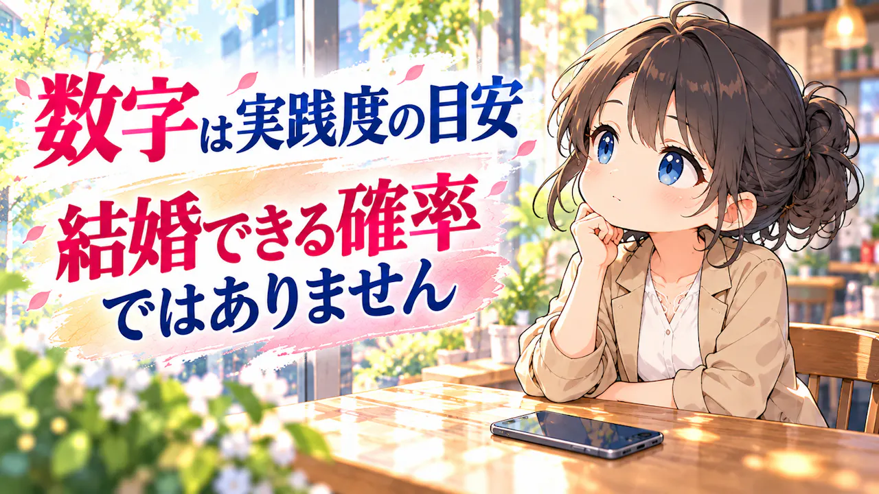 結果のパーセントはどう読む？