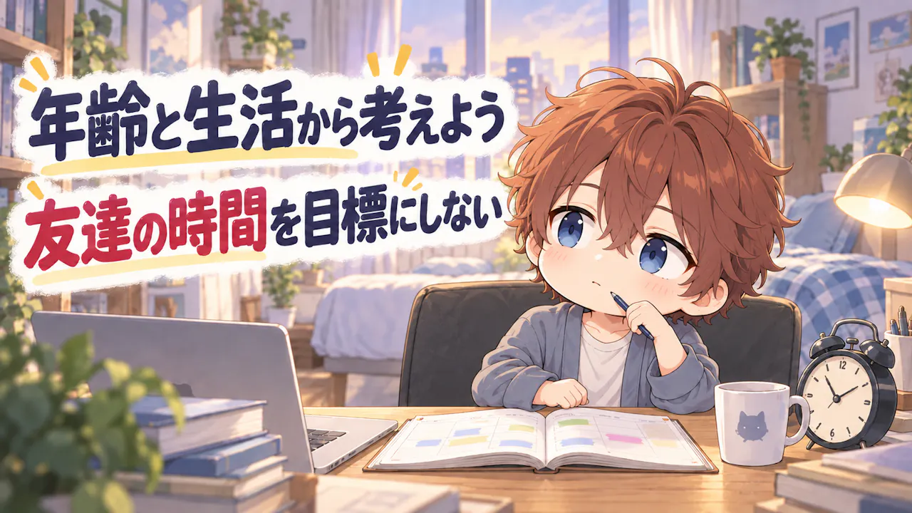 学生の睡眠は年齢と生活から考えよう