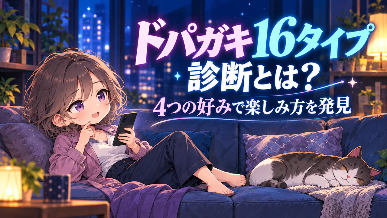 ドパガキ16タイプ診断とは？