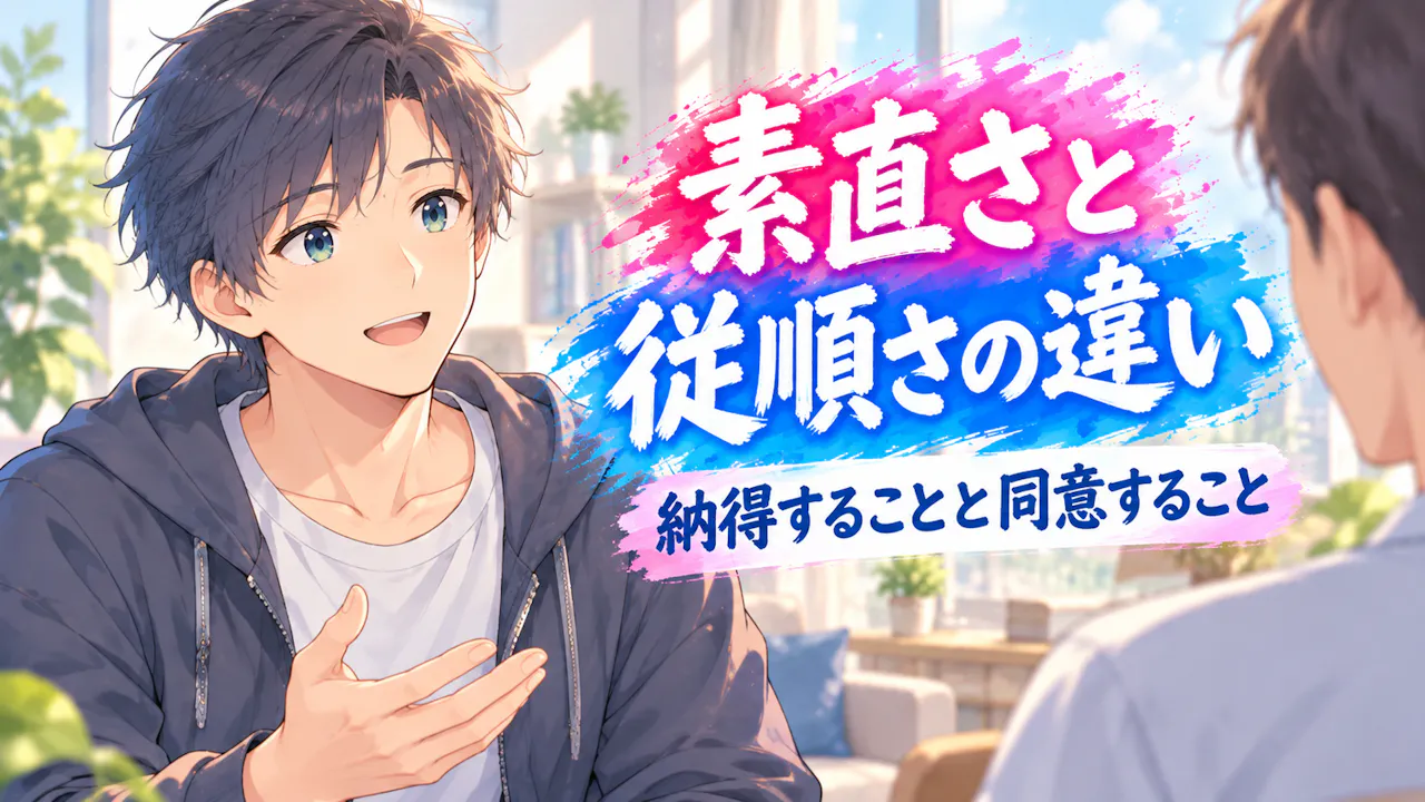 素直さと、何でも従うことの違い