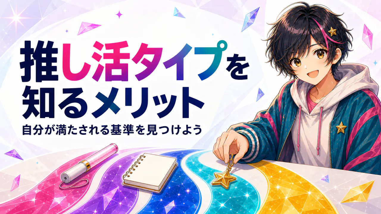 推し活タイプを知るメリット