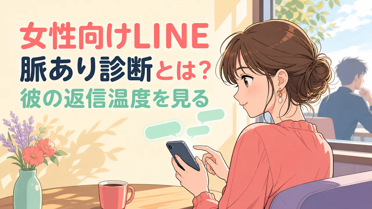 女性向けLINE脈あり診断とは？