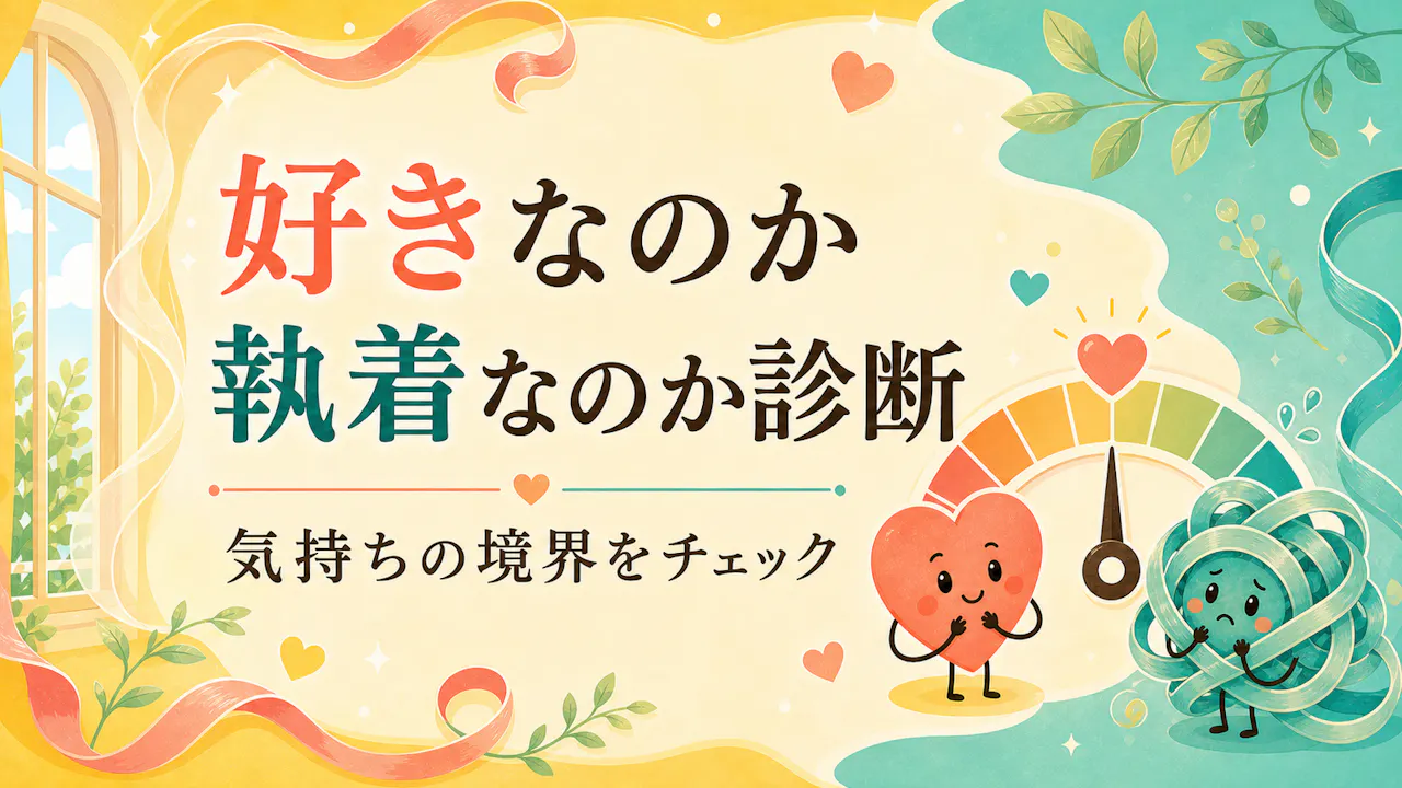 好きなのか執着なのか診断とは？