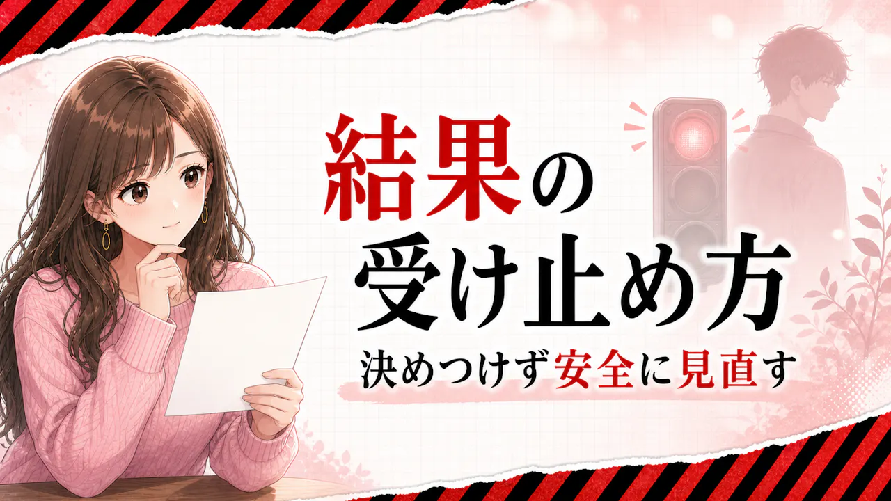 診断結果の受け止め方