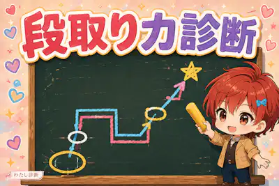 【段取り力診断】あなたの計画・逆算スキルは何％？
