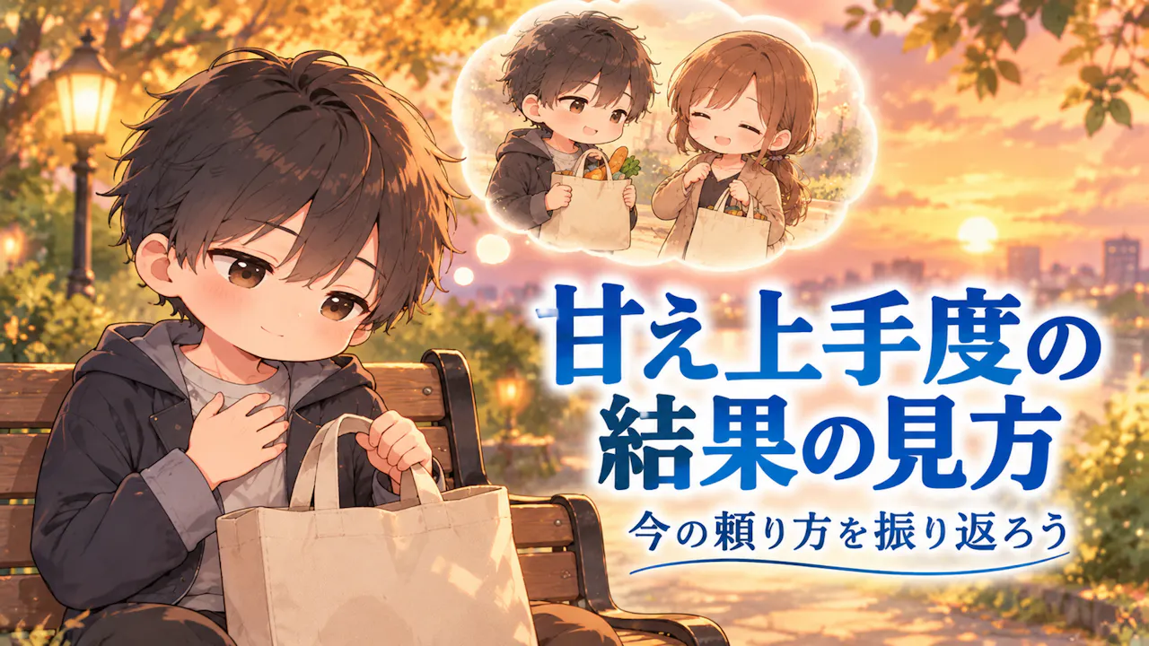 甘え上手度の結果の見方
