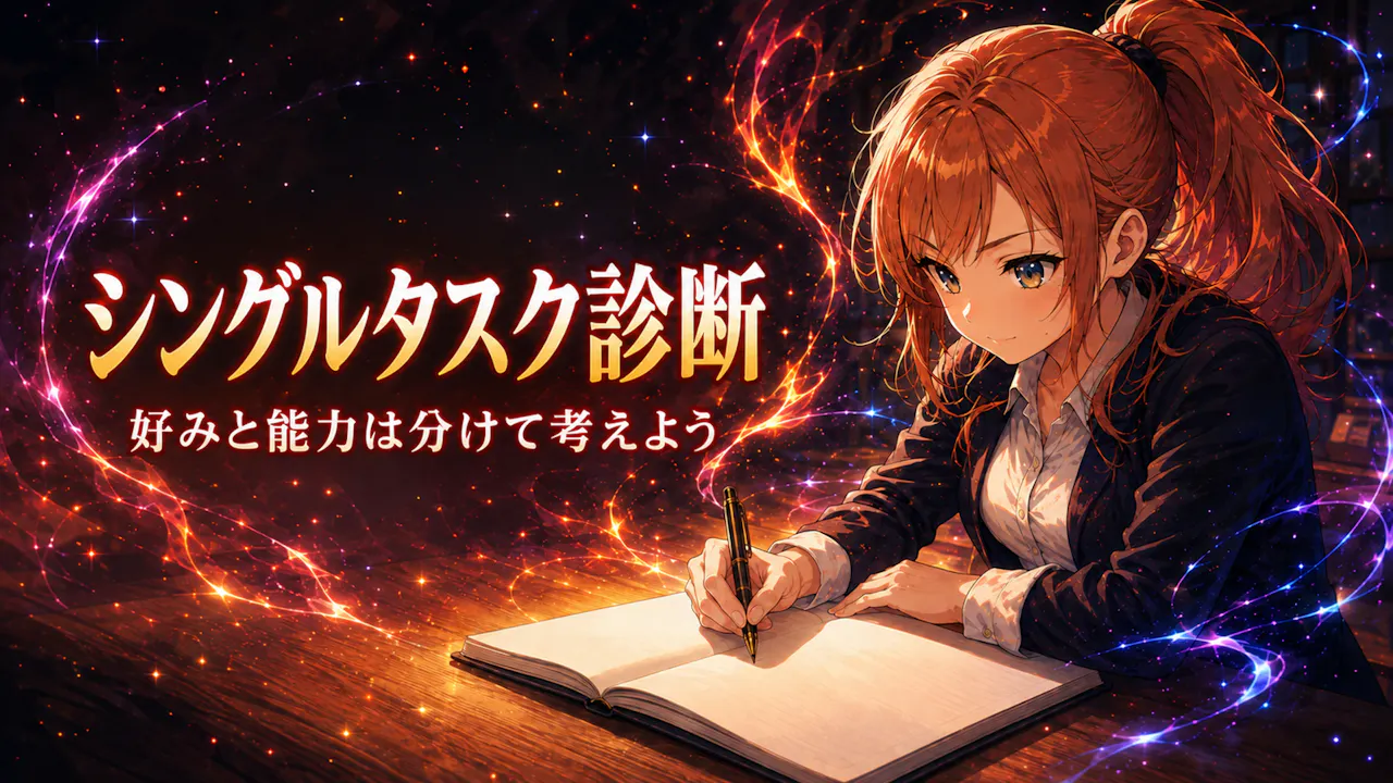 シングルタスクとは？好みと能力は分ける