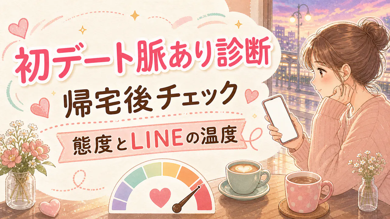 初デート脈あり診断とは？