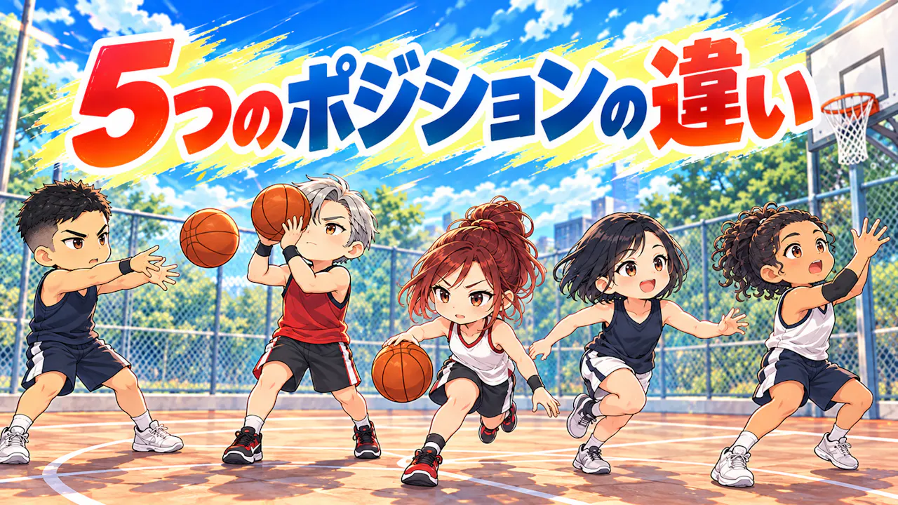 5つのポジションはどう違う？