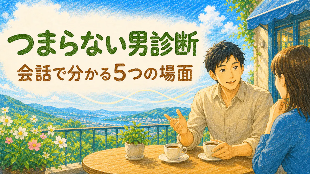 つまらない男診断とは？