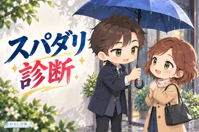【スパダリ診断】あなたの彼氏のスパダリ度は何％？