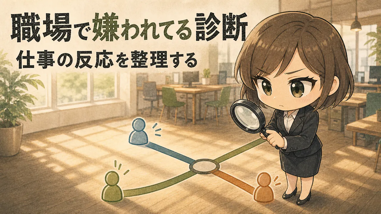 職場で嫌われてる診断とは？