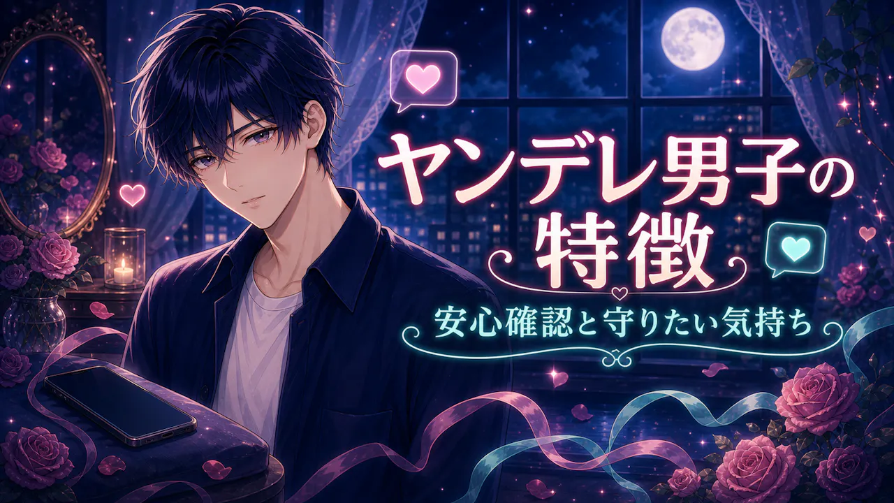 ヤンデレ男子の特徴