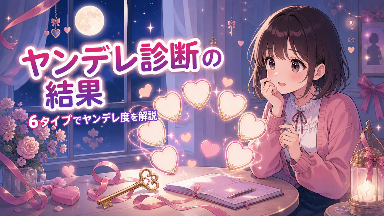 ヤンデレ度診断の結果について解説