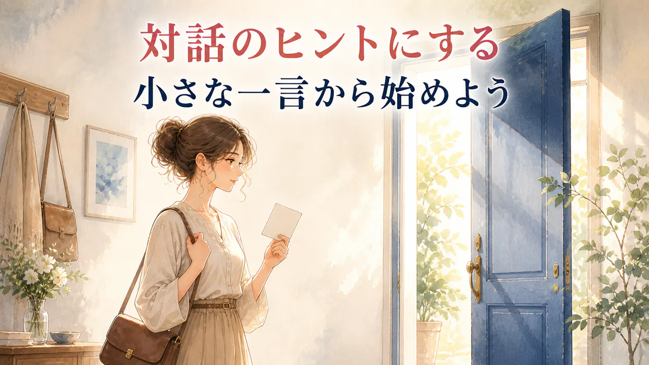 結果を対話のヒントにする