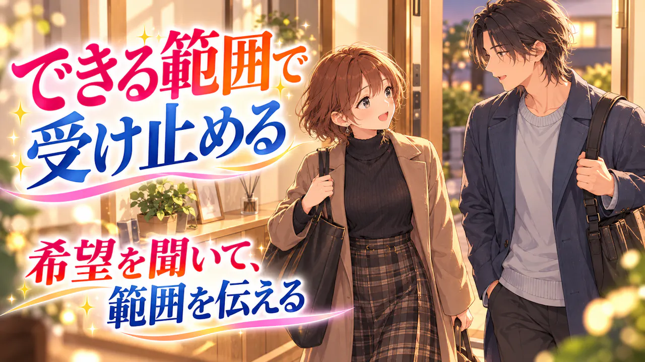 頼み事を無理なく受け止める言い方