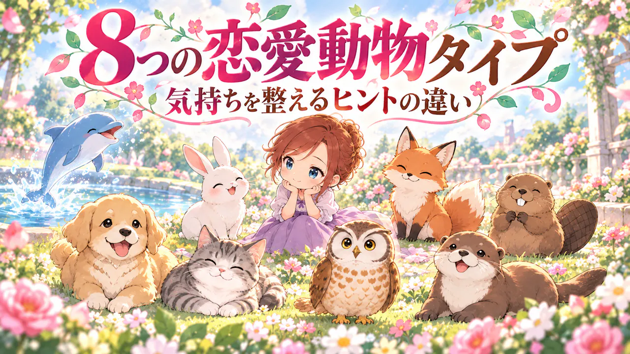 恋愛動物タイプの一覧と特徴