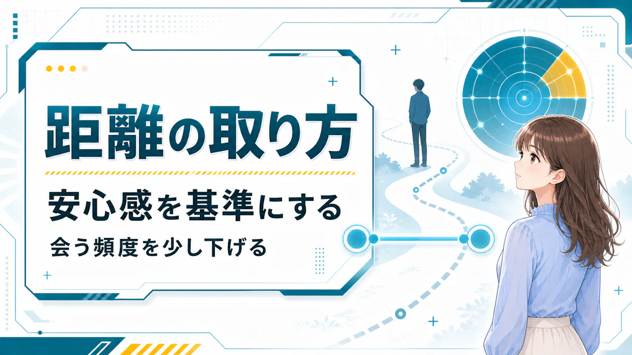 距離の取り方を決めるヒント
