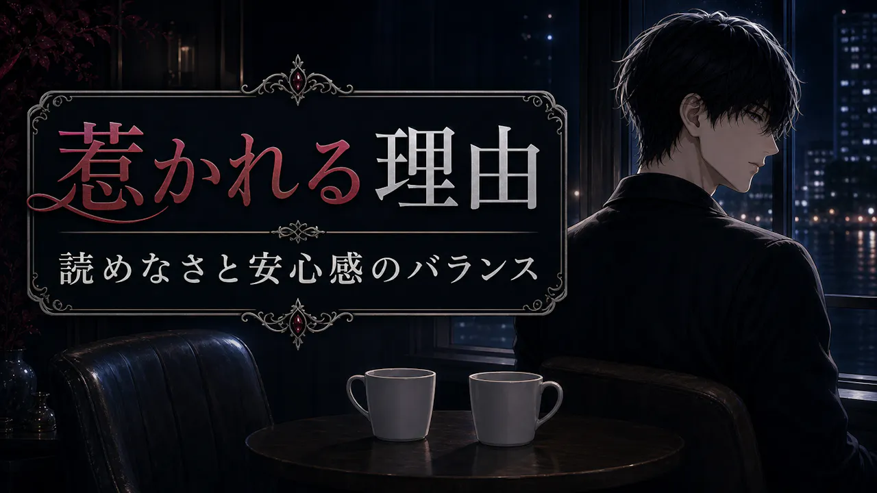 魔性の男に惹かれる理由