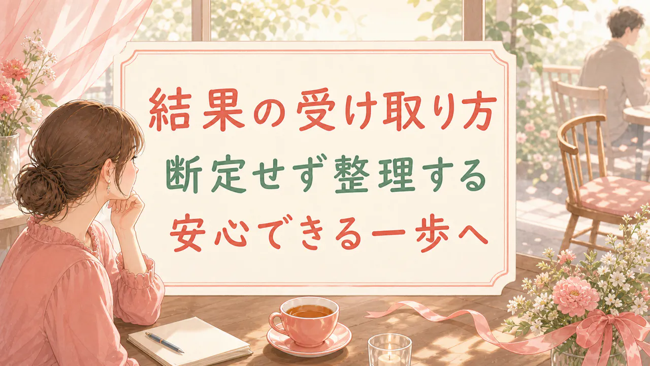 結果の受け取り方