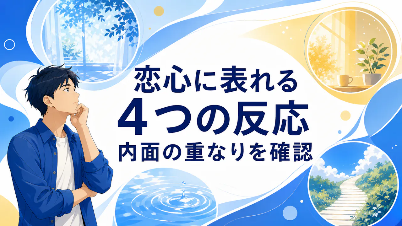 恋してる気持ちに表れやすい4つの反応