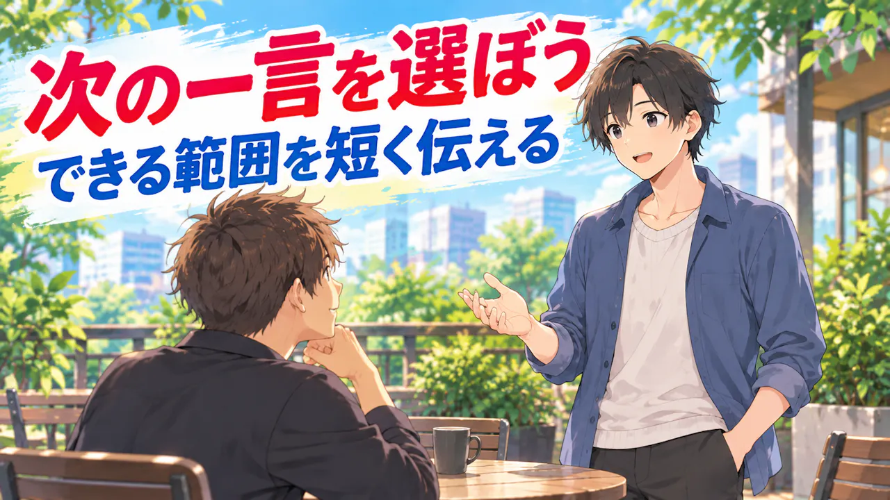 結果から次の一言を選ぶには