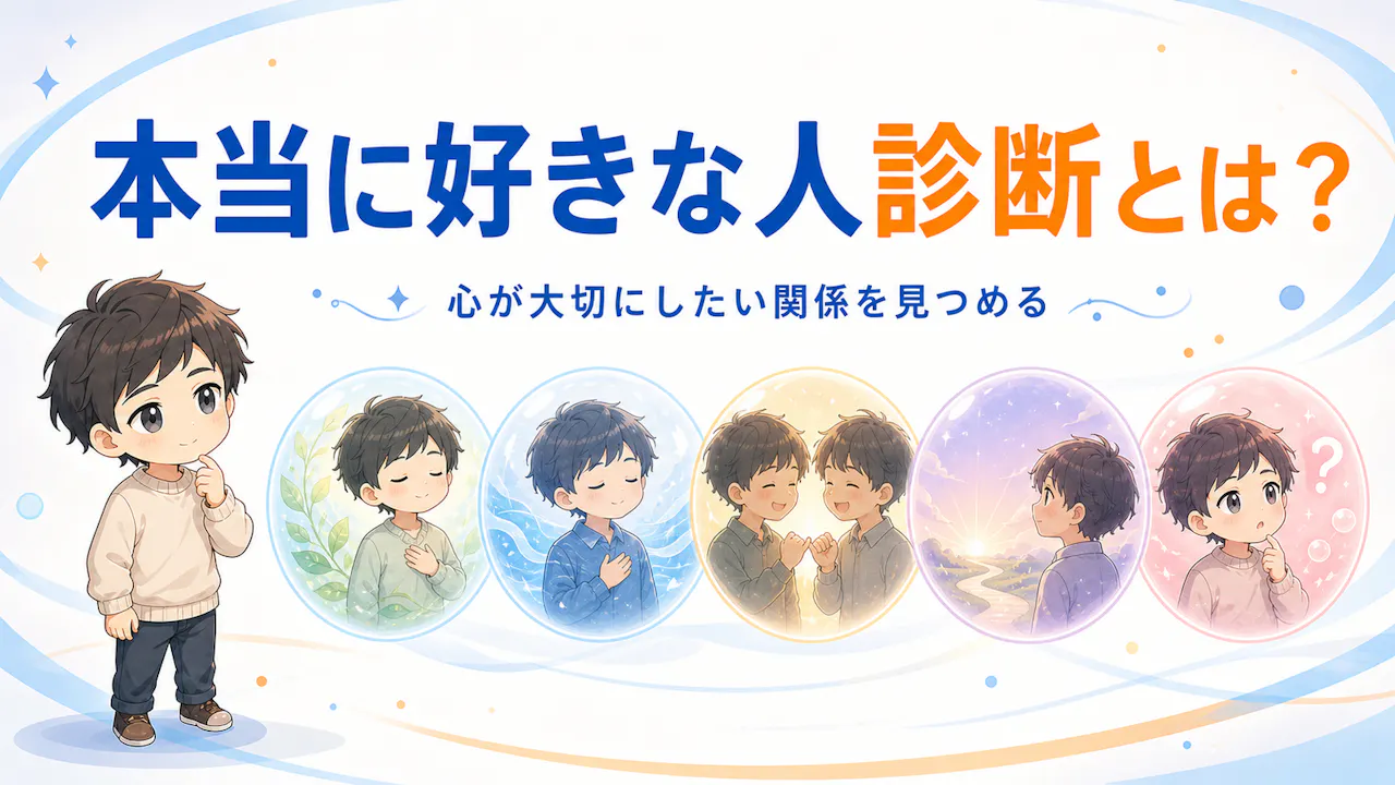 本当に好きな人診断とは？