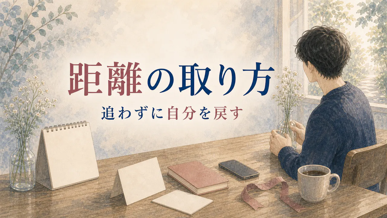 元カノが脈なし寄りだった時の距離の取り方