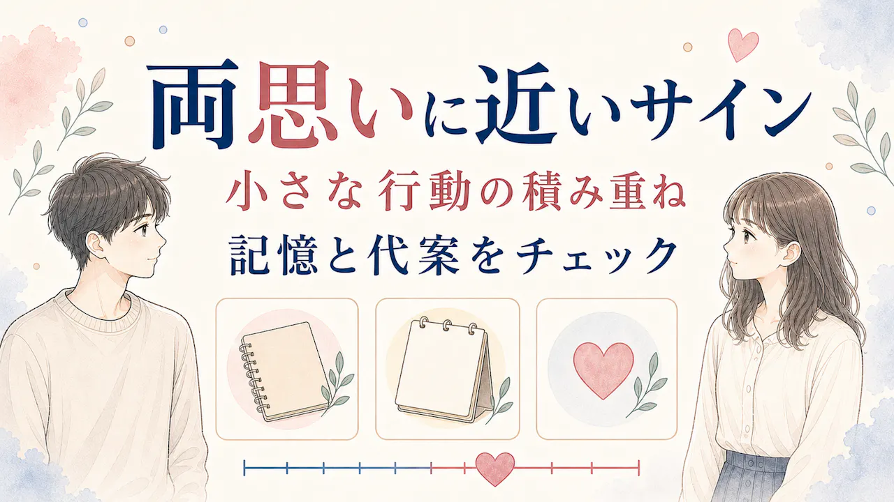 両思いになる確率が高いサイン