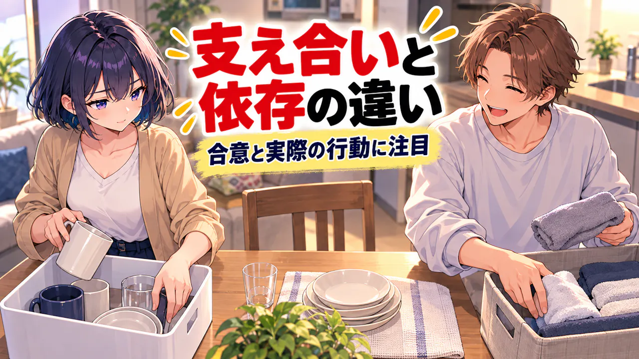 支え合いと一方的な依存の違い