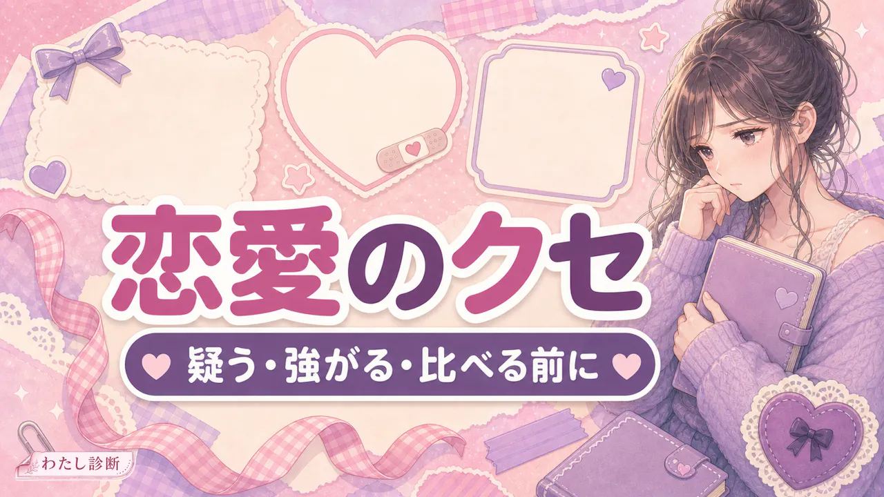 こじらせ女子になりやすい恋愛のクセ
