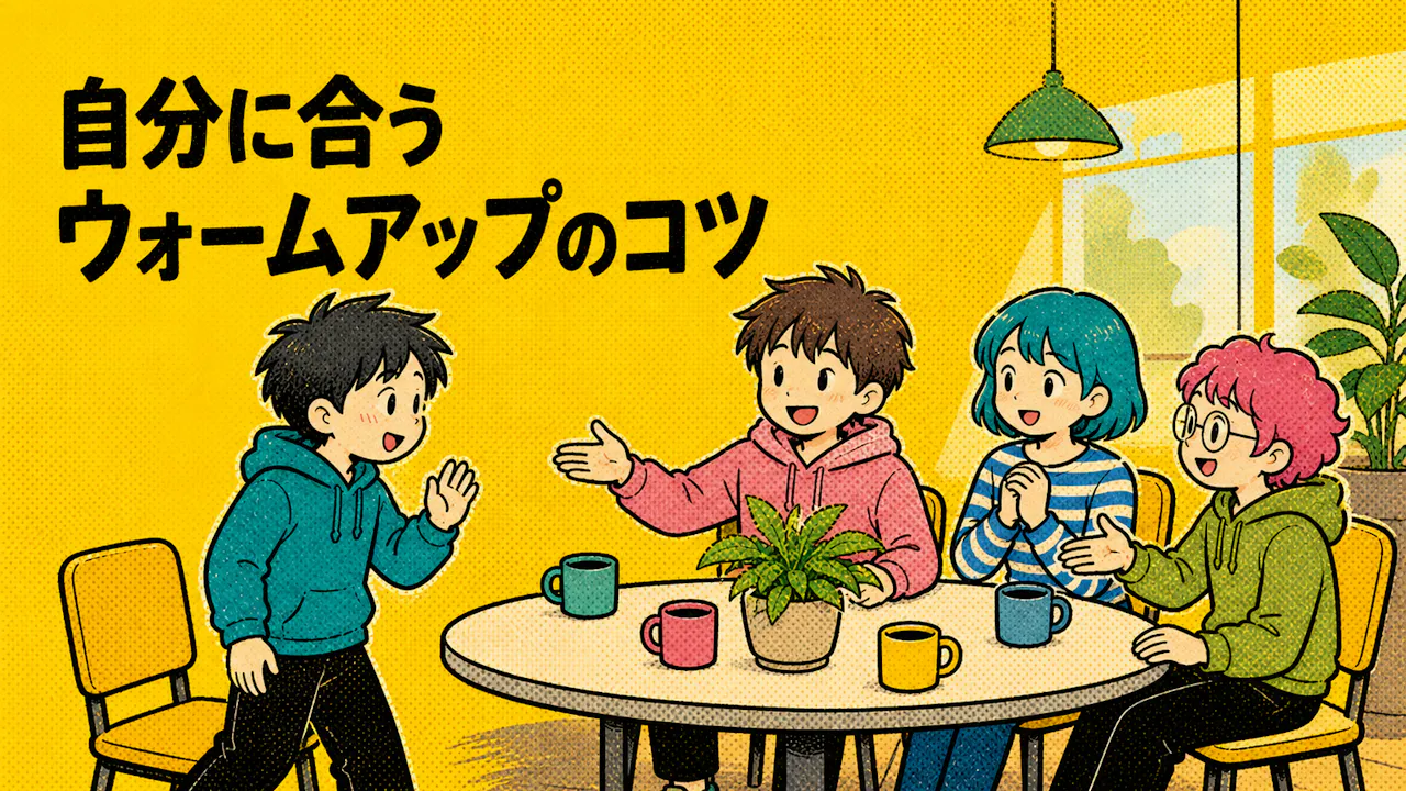 自分に合うウォームアップのコツ