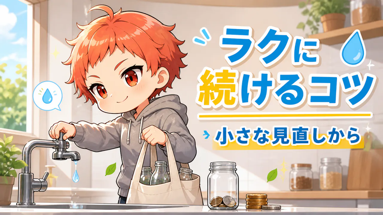 節約をラクに続けるコツ